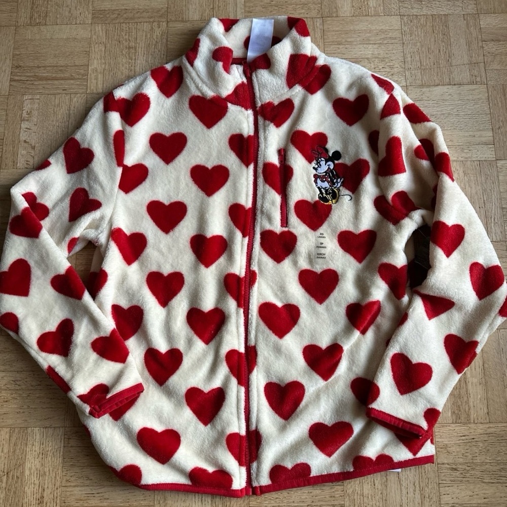 Minnie Mouse Zip Fleece Jacket